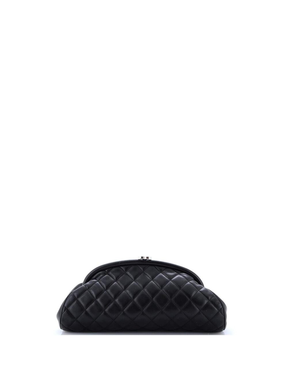 Chanel Timeless Clutch Quilted Lambskin #350948C25B